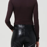 Aura Long Sleeve Bodysuit (Chocolate)