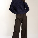 Amara Cardi Turtleneck (Navy)