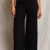 Amber Wide Leg Pant (Black)