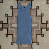 Tubular Ribknit Tank Top (Indigo)