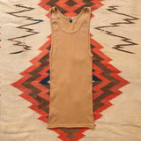Tubular Ribknit Tank Top (Apricot)