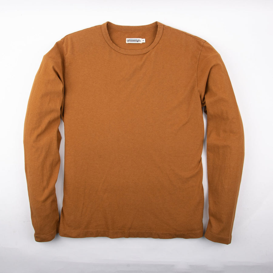 9 Ounce Tee L/S Tobacco