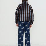 Striped Short Jacket