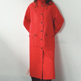 Anja Reversible Honey Trench (Red/Tan)