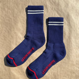Boyfriend Socks (Navy)