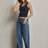 The Blondie Tank (Navy)