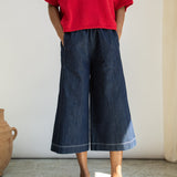 Nicole-Leigh Organic Denim Trousers (Indigo)