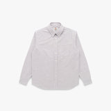 Beefy Cotton Oxford (Brown Stripe)