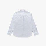 Beefy Cotton Oxford (Navy Stripe)