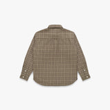 Brother Flannel (Mint/Brown Plaid)