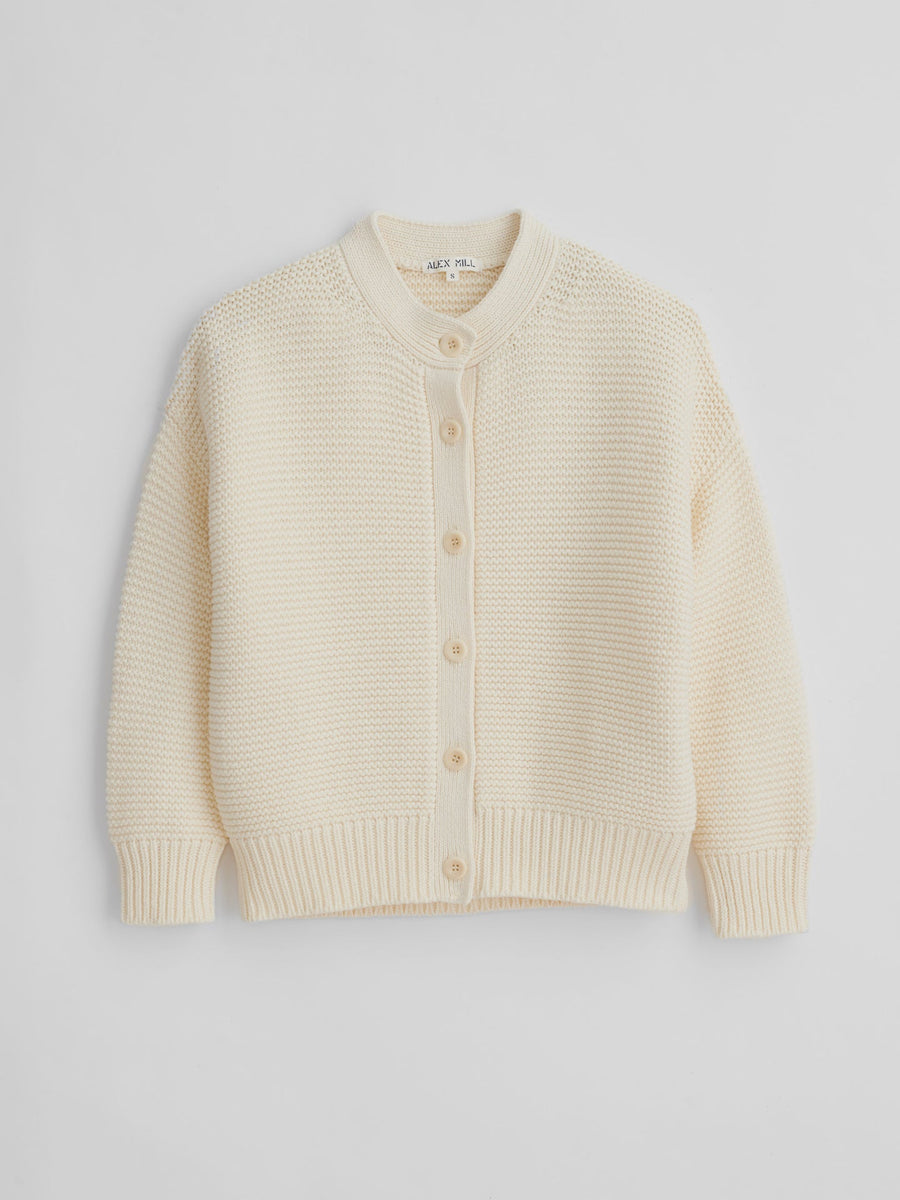 Nico Cardigan in Cotton (White)