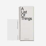 A List of Things (Edition III)