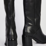 CouCou Tall Heeled Boot (Black)