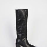 CouCou Tall Heeled Boot (Black)