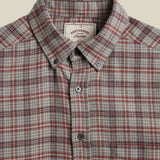 Cedar Flannel (Grey/Bordeaux)