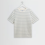 Dean SS Tee (Ecru/Blue)
