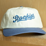 The Stockist Shock Hat (Cream/Blue)