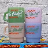 Milk Glass Stockist Diner Mug (Pink)