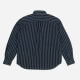 Vintage B.D. Stripe Denim Shirt (Indigo)