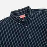 Vintage B.D. Stripe Denim Shirt (Indigo)
