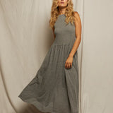 The Eva Dress (Heather Grey)