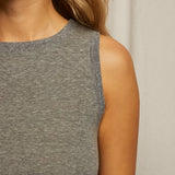 The Eva Dress (Heather Grey)