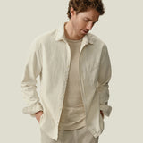 Twill Shirt (Cream)