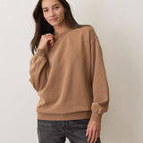 Cloud 9 Fleece Oversized Crewneck (Woodsmoke)