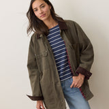 Riley Barn Jacket (Olive)
