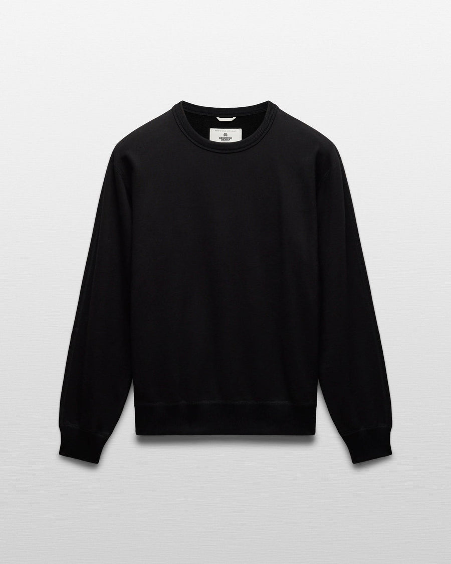 Midweight Terry Standard Crewneck (Black)