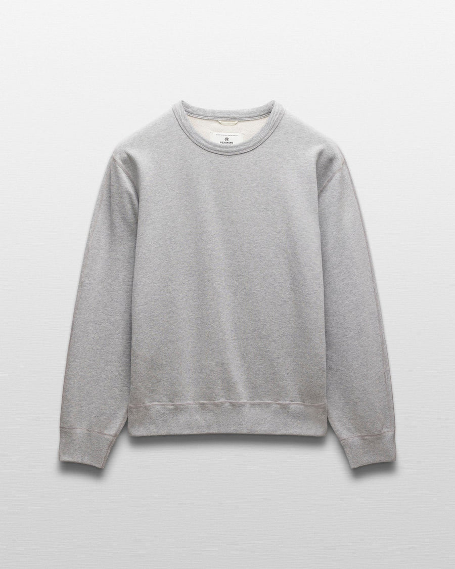 Midweight Terry Standard Crewneck (Heather Grey)