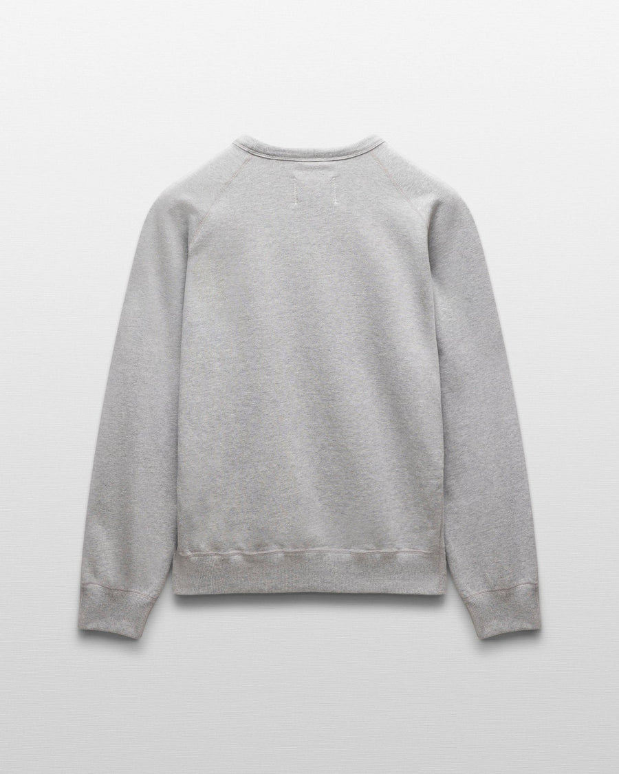 Midweight Terry Standard Crewneck (Heather Grey)