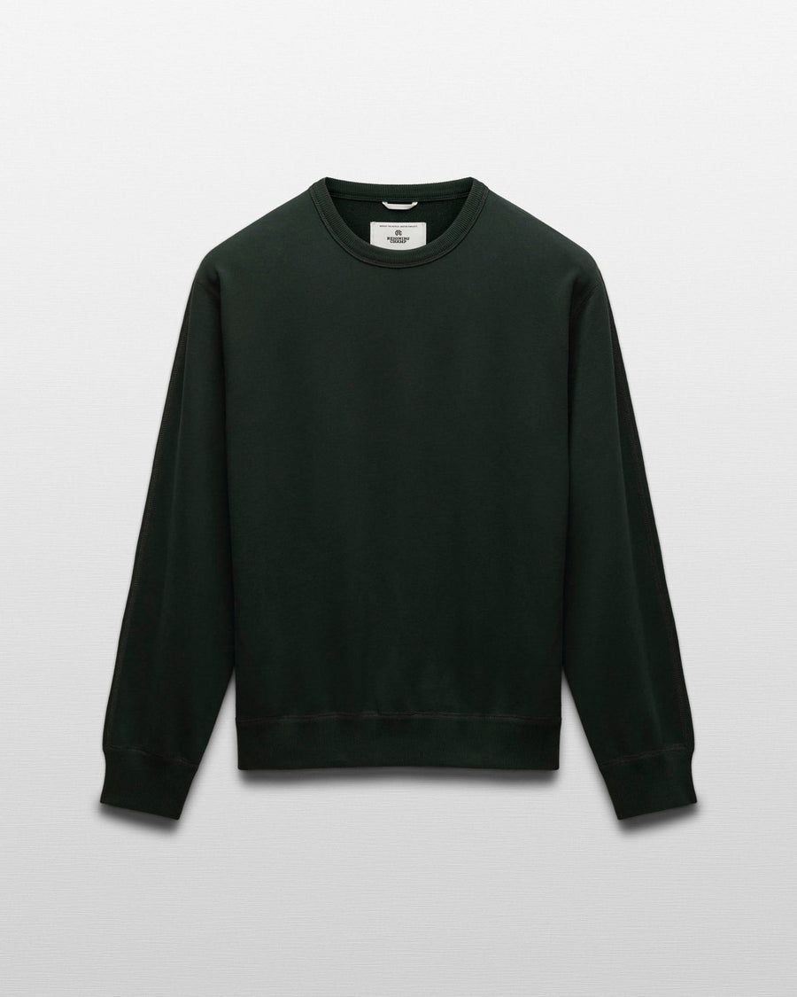 Midweight Terry Classic Crewneck (Petrol)