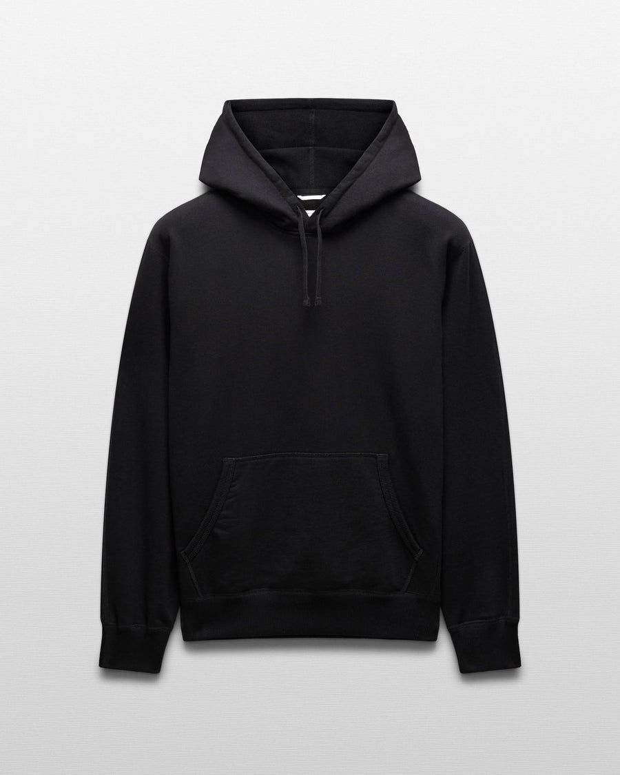 Midweight Terry Standard Hoodie (Black)