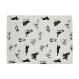 Dog Tricks Tea Towel