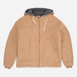 Cavva Fleece Lined Hooded Jacket (Tan)