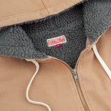 Cavva Fleece Lined Hooded Jacket (Tan)