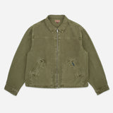 Crop Conducter Jacket (Olive)