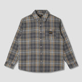 Flannel Shirt (Charcoal Plaid)