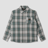 Flannel Shirt (Green Plaid)