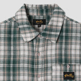 Flannel Shirt (Green Plaid)