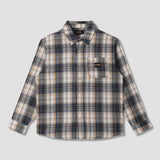 Flannel Shirt (Navy Plaid)