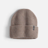 Stripe Beanie (Dusty Mauve)