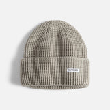 Waffle Beanie (Stone)