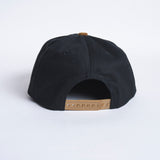 Mixed Six Panel Snapback (Black)