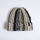 Patchwork Beanie (Sand)