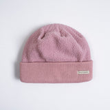 Reverse Fleece Beanie (Plum)