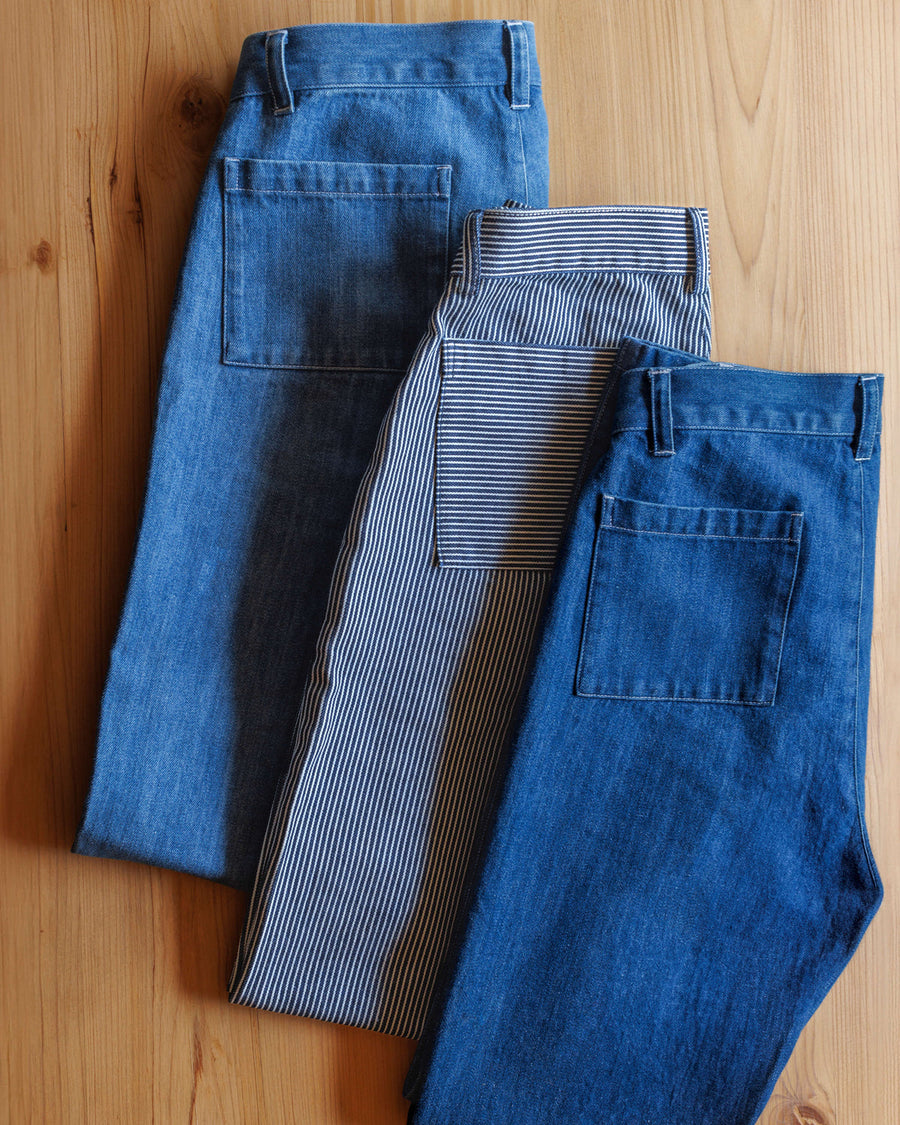 Denim Cham Pants (Indigo)