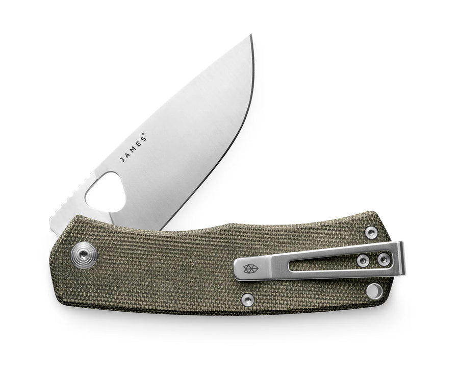 The Folsom (OD Green/Stainless/Micarta/G10/Straight)