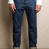 Portola Classic Taper 13 Ounce Denim (Natural Rinsed Denim)